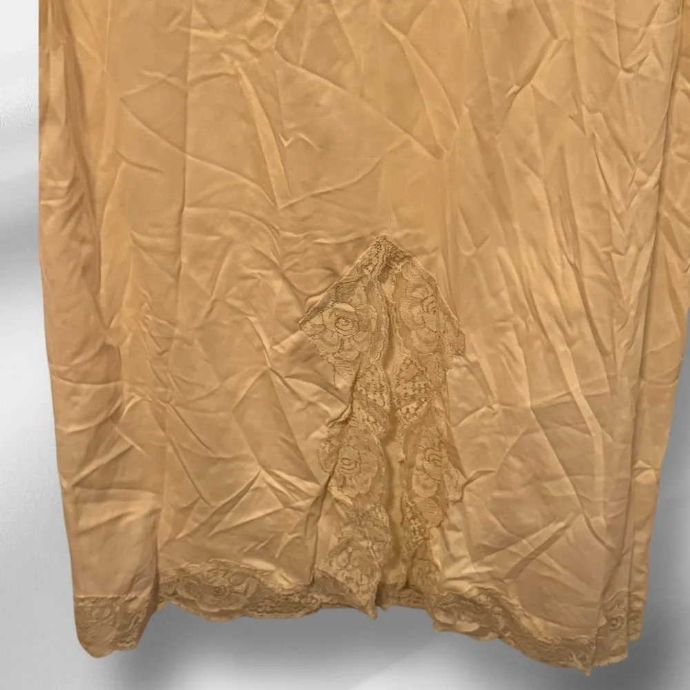 Vintage Greenco Maid Nylon Long Slip - Picture 3 of 5